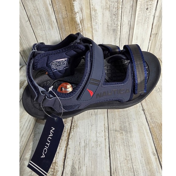 Nautica Alastor Mens Navy Blue Athletic Hiking Sandals QM0222 Size 7 NEW main image 9